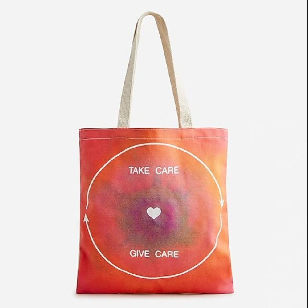 Limited-edition Stefy Loret X J.Crew tote bag